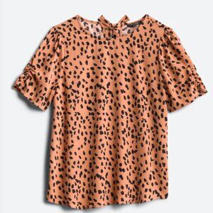 Claudia Ruched Sleeve Blouse